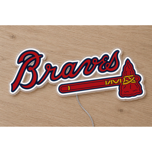 Atlanta Braves LED Neon Sign product photo 1
