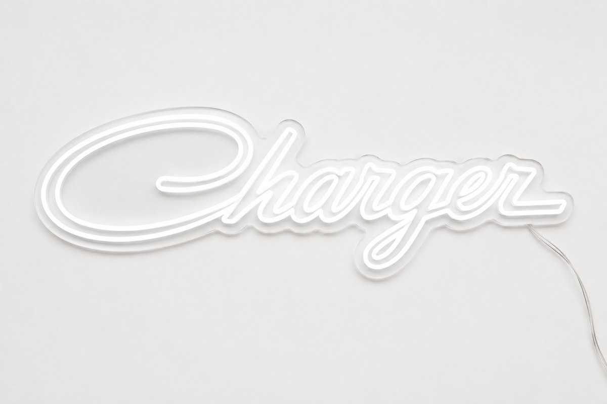 Chrysler Charger LED Neon Sign