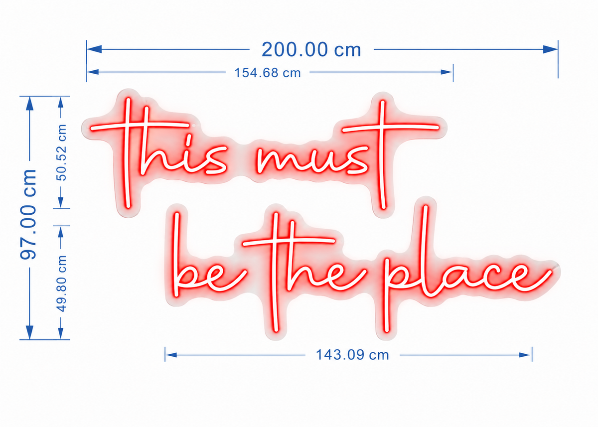 Custom design: This Must Be The Place
