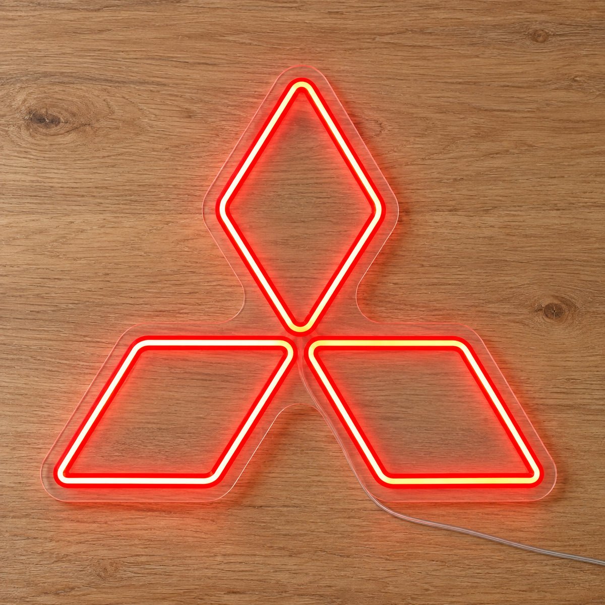 Mitsubishi Logo LED Neon Sign product photo 2
