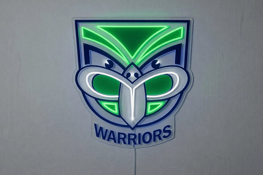 New Zealand Warriors Neon Sign