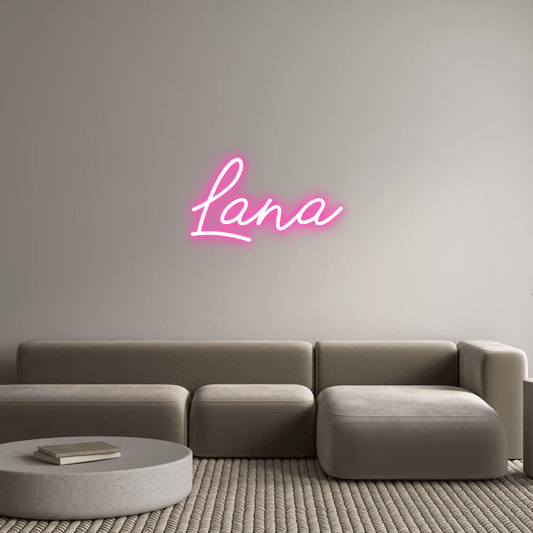 Custom Design: Lana - Neon Lanes
