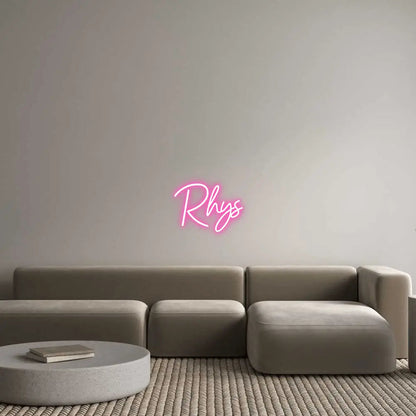 Custom Design: Rhys - Neon Lanes