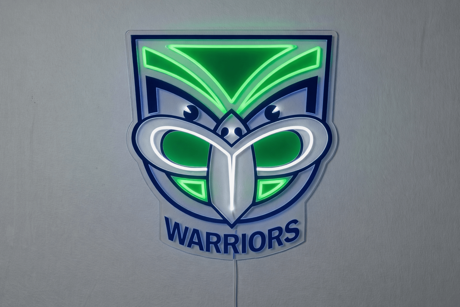 New Zealand Warriors Inspired LED Neon Sign - Neon Lanes